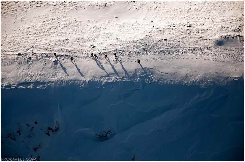 Walkers on Ben Ledi from the air.jpg